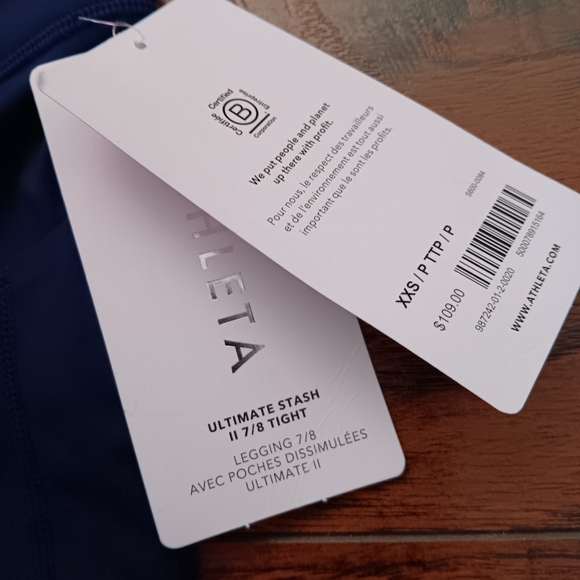 ATHLETA ULTIMATE STASH II 7/8 TIGHT - Picture 10 of 12